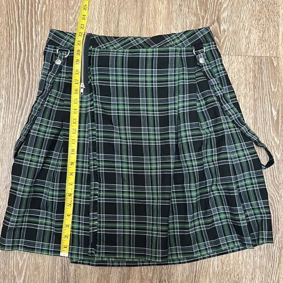 Vintage Lip Service Plaid Kilt - Picture 7 of 8